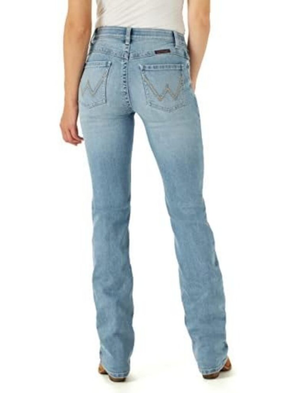 Women's Mid Rise Boot Cut Riding Pants - Ultimate Comfort & Style, Perfect Fit - Picture 3 of 6